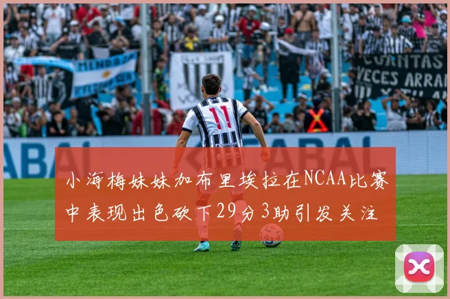 小海梅妹妹加布里埃拉在NCAA比赛中表现出色砍下29分3助引发关注